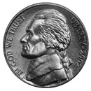 2002-D Full Step FS Gem BU Jefferson Nickel
