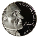 2005 Jefferson Nickel Choice Cameo Proof Bison