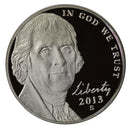 2013 S Jefferson Nickel Gem Proof Roll (40 Coins)