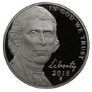 2018 Jefferson Nickel Choice Cameo Proof