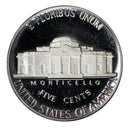 1981 Jefferson Nickel Choice Cameo Proof type 2 (Clear S)
