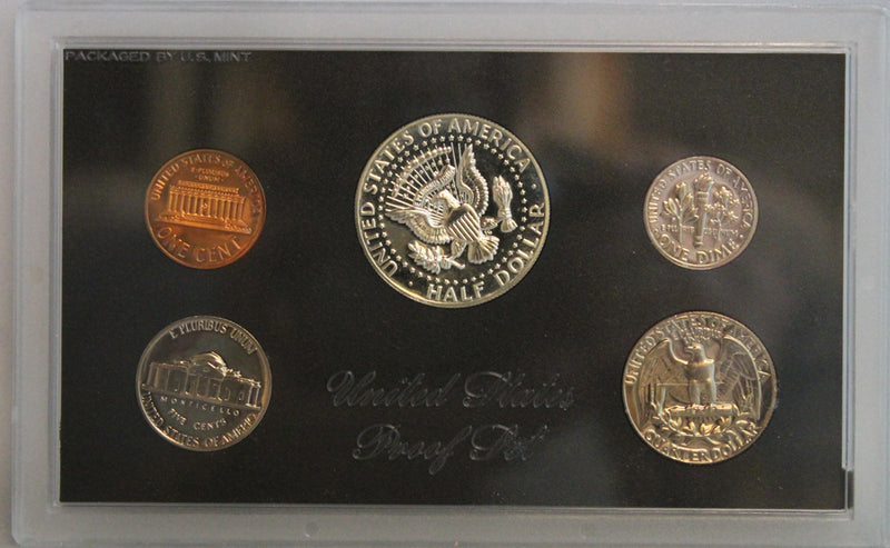 1969 Proof Set 40% Silver Kennedy (OGP) 5 coins