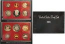 1981 Proof Set CN-Clad Type 1 (OGP) 6 coins