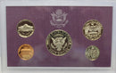 1990 Proof Set CN-Clad (OGP) 5 coins