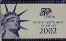 2002 Proof Set CN-Clad (OGP) 10 coins