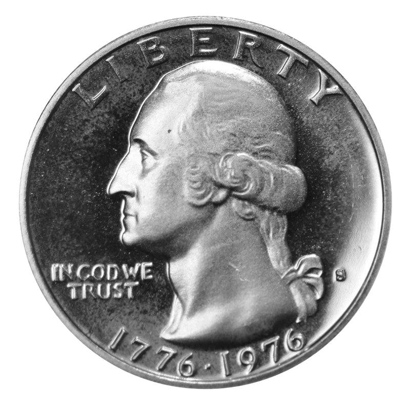 1976 S Washington Quarter Choice Gem Proof Roll CN-Clad (40 Coins)