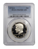 1974 -S Kennedy Proof Half Dollar DCAM PCGS PR69