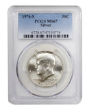 1976 -S Silver Kennedy Half Dollar PCGS MS67