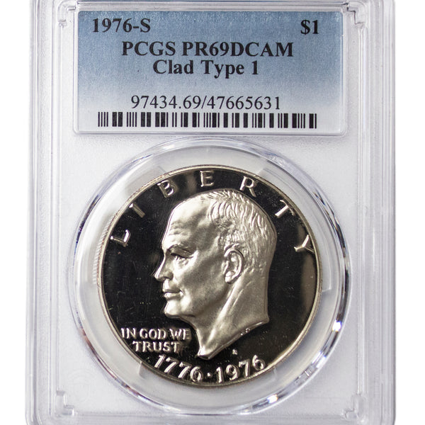 【５枚組】PCGS PR69DCAM 2014 S アメリカ・ザ・ビューティフル 1976-S WASHINGTON QUARTER - PCGS SLABBED - PR69 DCAM - CLAD
