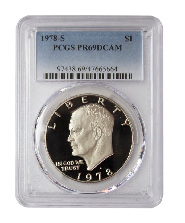 1978 -S Clad Eisenhower (IKE) Dollar Proof DCAM PCGS PR69