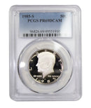 1985 -S Kennedy Proof Half Dollar DCAM PCGS PR69