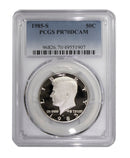 1985 -S Kennedy Proof Half Dollar DCAM PCGS PR70