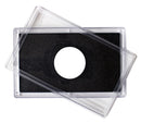 Empty Plastic Lens with Black Insert Holds 1 Large dollar