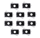 Empty Plastic Lens with Black Insert Holds 1 Large dollar, 10 Pack
