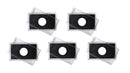 Empty Plastic Lens with Black Insert Holds 1 Large dollar, 5 Pack