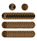 1957 Gem Proof Lincoln Wheat Cent Roll - 50 US Coins