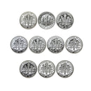 2000-2009 S Proof Roosevelt Dime Run CN-Clad 10 Coins