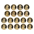 2000-2017 S Proof Native American Sacagawea Dollar Run 18 Coins