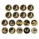 2000-2017 S Proof Native American Sacagawea Dollar Run 18 Coins