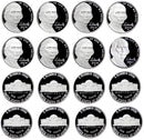2010-2017 S Proof Jefferson Nickel Run 8 Coins