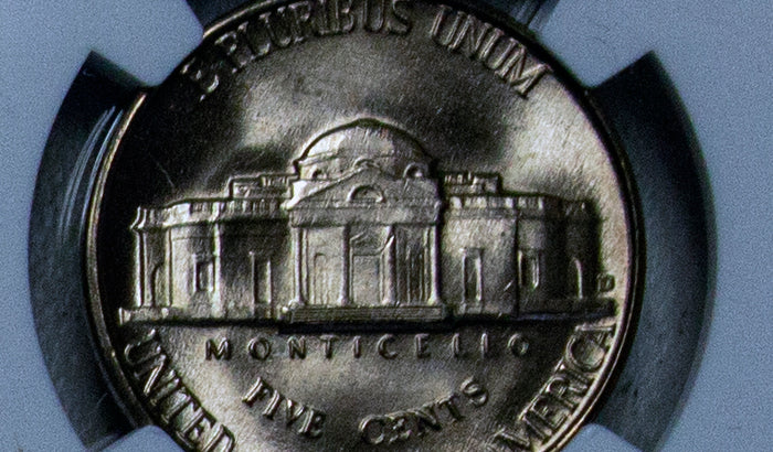 1950 -D Jefferson Nickel NGC MS66 5FS Full Steps (AP 12050)