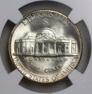 1943 -S Jefferson Nickel 5c NGC MS 66 6FS - (12054)