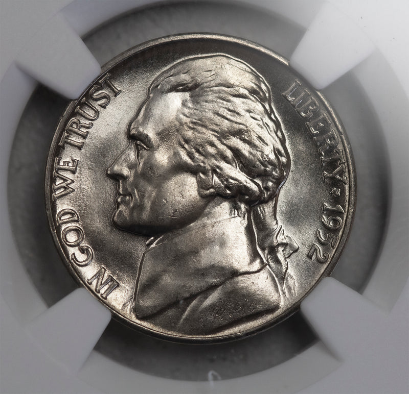 1952 -D Jefferson Nickel 5c NGC MS 66 5FS - (12058)