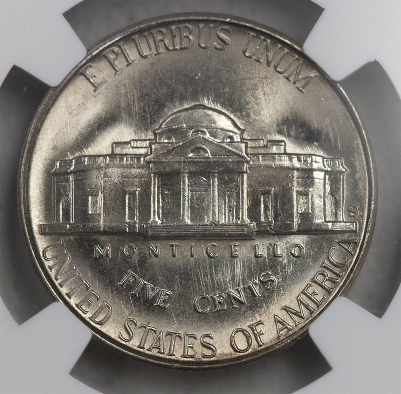 1948 -S Jefferson Nickel 5c NGC MS 66 5FS - (12060)