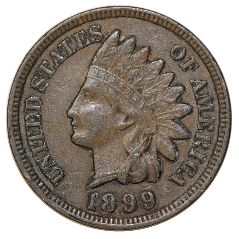 1899 Indian Head Cent Penny - XF