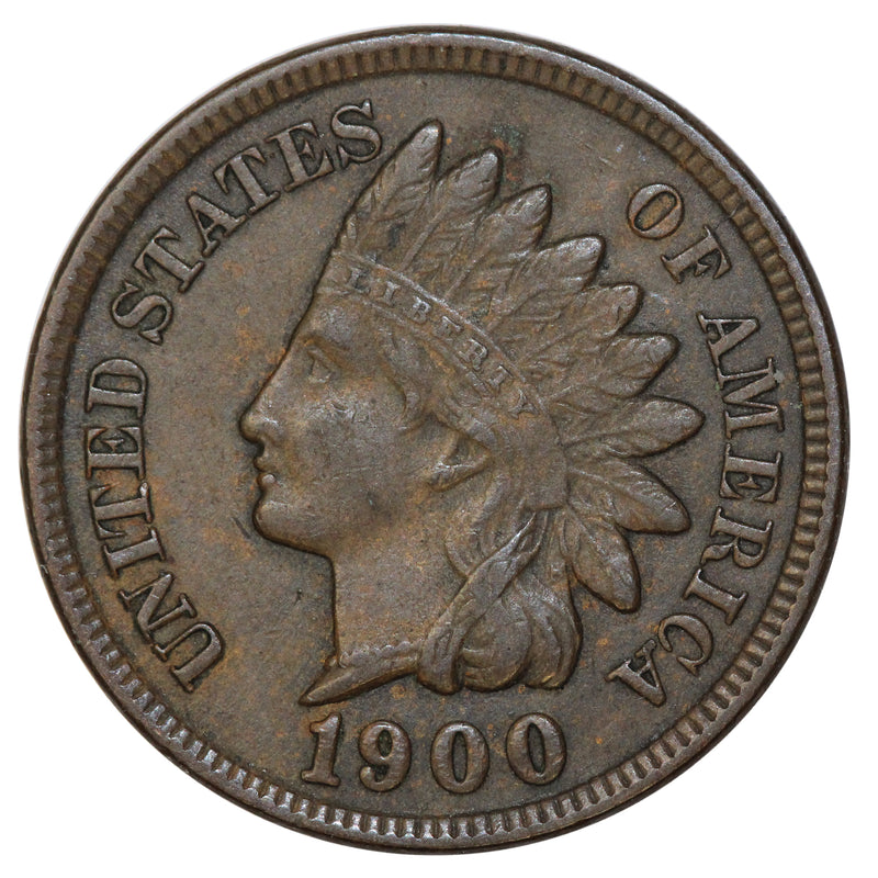 1900 Indian Head Cent Penny - XF