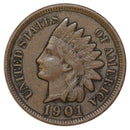 1901 Indian Head Cent Penny - XF