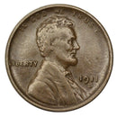 1911 -D Lincoln wheat cent 1c - XF Extra Fine Condition (SP)