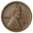 1912 -P Lincoln wheat cent 1c - XF Extra Fine Condition (SP)