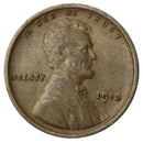 1913 -P Lincoln wheat cent 1c - XF Extra Fine Condition (SP)