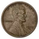1917 -D Lincoln wheat cent 1c - XF Extra Fine Condition (SP)