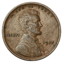 1917 -P Lincoln wheat cent 1c - XF Extra Fine Condition (SP)