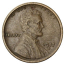 1917 -S Lincoln wheat cent 1c - XF Extra Fine Condition (SP)