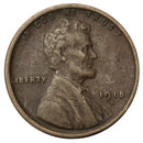 1918 -D Lincoln wheat cent 1c - XF Extra Fine Condition (SP)