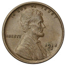 1918 -S Lincoln wheat cent 1c - XF Extra Fine Condition (SP)
