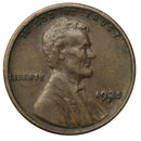 1925 -S Lincoln wheat cent 1c - XF Extra Fine Condition (SP)
