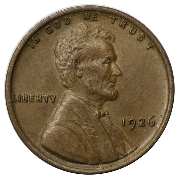 1926 -P Lincoln wheat cent 1c - XF Extra Fine Condition (SP)