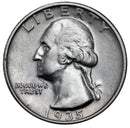 1935 -P Washington Quarter 25c - XF Extra Fine Condition (SP)