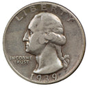 1939 -S Washington Quarter 25c - VF Very Fine Condition (SP)