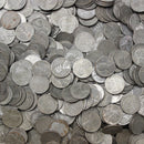 1943 Lincoln Wheat Cent WWII Mixed Steel PDS Roll F-XF (50 Coins)