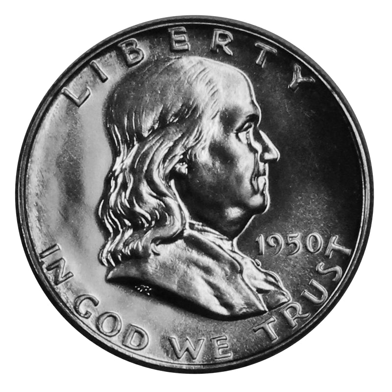 1950 Franklin half dollar Gem 90% Silver Proof