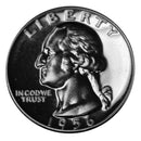 1956 Washington Quarter Proof 90% Silver Gem Brilliant US Coin