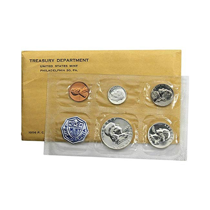 1956 Silver Proof Set (OGP) 5 coins