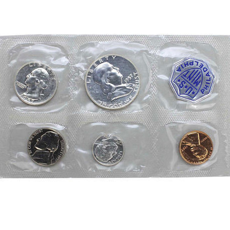 1957 Silver Proof Set (OGP) 5 coins