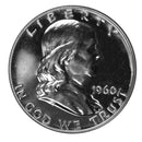 1960 Franklin half dollar Gem 90% Silver Proof