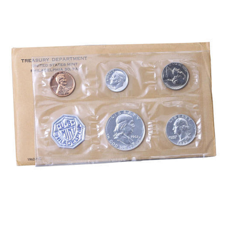 1962 Silver Proof Set (OGP) 5 coins